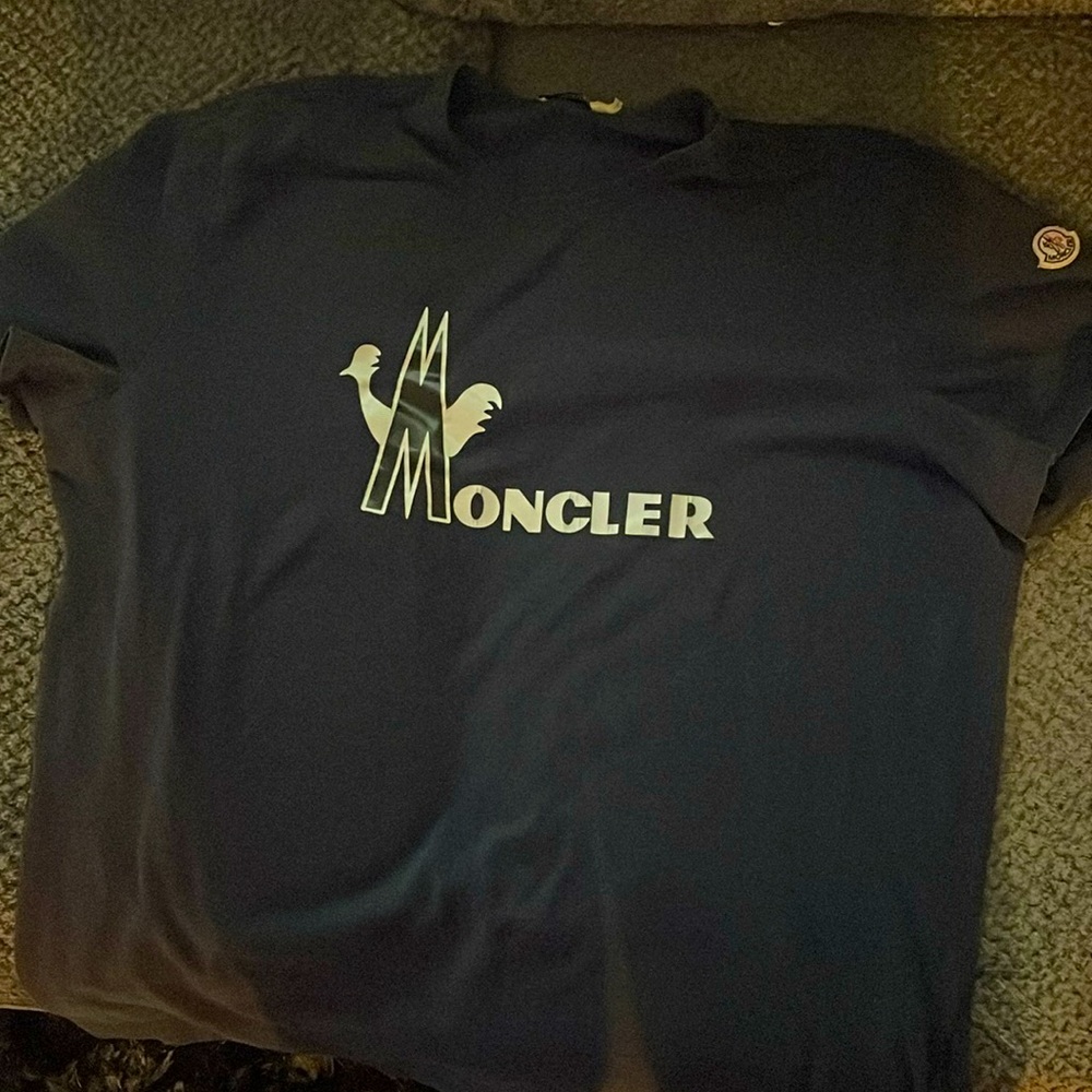 Blue Moncler Tshirt Large